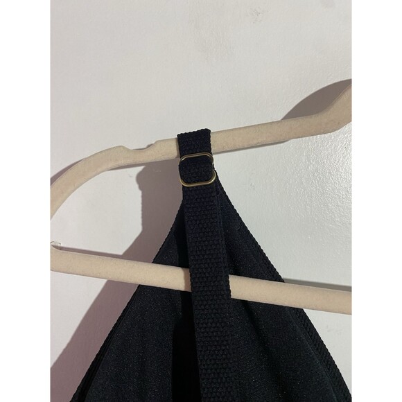 Boden Swimsuit 16-18 Black Arezzo V-neck Panel One Piece Resort Beach Vacation - Picture 13 of 16